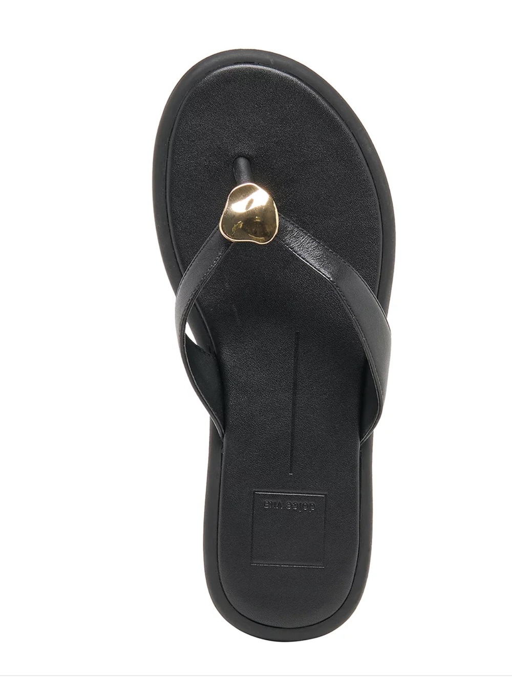 Dolce Vita Jains Dome Embellished Thong Flip Flop Sandals 9.5 New